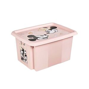 Plastový úložný box s vekom KEEEPER 15l Minnie vyobraziť