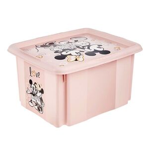 Plastový úložný box s vekom KEEEPER 24l Minnie vyobraziť