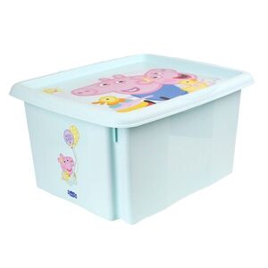 Plastový úložný box s vekom KEEEPER 24l Peppa Pig vyobraziť