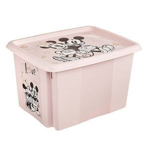 Plastový úložný box s vekom KEEEPER 30l Minnie vyobraziť