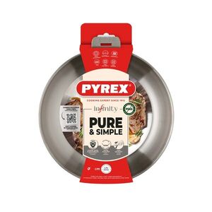 Nerezová panvica PYREX Infinity 24cm odnímateľná rukoväť vyobraziť