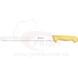 STALGAST HACCP-Nôž, žltý, zúbkovaný, 30cm vyobraziť