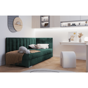ArtBed Detská posteľ COIMBRA III | zelená 90 x 200 cm Prevedenie: pravé vyobraziť