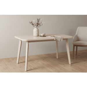 Drewmix Rozkladací jedálenský stôl OSLO 6 | cashmere vyobraziť