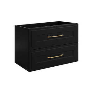 Elvisia Skrinka pod umývadlo CLASSIC Black | 80 cm vyobraziť