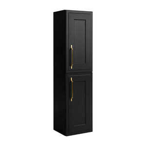 Elvisia Vysoká skrinka do kúpeľne CLASSIC Black vyobraziť