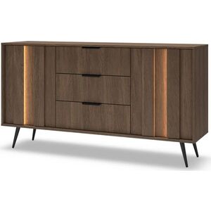 ArtLas Komoda MAARO 153/2D3S s LED osvetlením vyobraziť