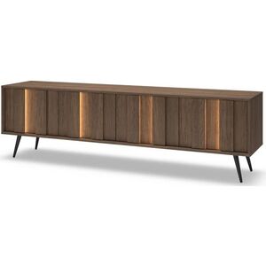 ArtLas TV stolík MAARO 183/4D s LED osvetlením vyobraziť
