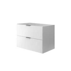 Elvisia Skrinka pod umývadlo FLOW White 80 2S | 80 cm vyobraziť