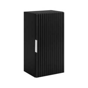 Elvisia Závesná skrinka do kúpeľne FLOW Black 68 cm vyobraziť