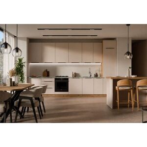 ArtLemp Kuchynská linka ELOSA | dub artisan/cashmere 390 cm Prevedenie: bez pracovnej dosky vyobraziť