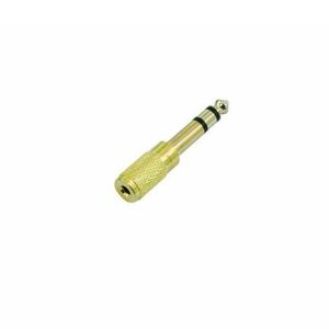 Electronic-Star 3, 5 mm jacková zástrčka na 6, 3 mm jackový adaptér, stereo vyobraziť
