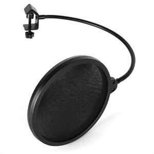Auna Pro POP-1, pop filter, protiveterná ochrana, čierny vyobraziť