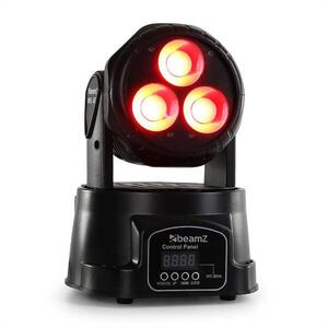 Beamz MHL-45 DMX Mini, pohyblivá hlava, wash, 3 x 15 W, COB LED, DMX vyobraziť