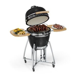 Klarstein Kingsize, kamado gril, keramický, 21", údenie, pomalé pečenie, nehrdzavejúca oceľ vyobraziť