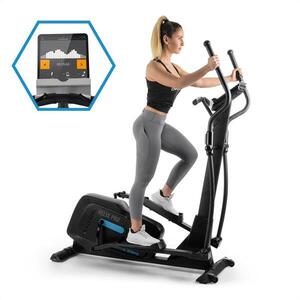 Capital Sports Helix Pro, eliptický trenažér, Bluetooth, aplikáciac Kinomap, záťažové koleso 20 kg vyobraziť