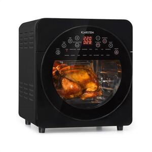 Klarstein AeroVital easy touch, teplovzdušná fritéza, 1700 W, 14 l, 16 programov, čierna vyobraziť