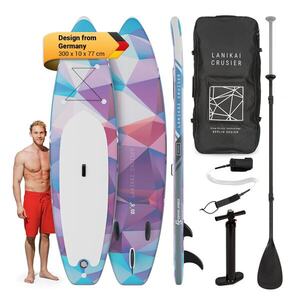 Capital Sports Lanikai Cruiser 9.8, nafukovací paddelboard, súprava so SUP doskou, 305 × 77 × 10 vyobraziť
