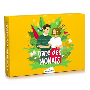 Spielehelden Date des Monats Kartová hra pre páry Láskyplné nápady na rande vyobraziť