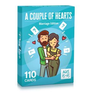 Spielehelden A Couple of Hearts Pre páry 110 láskyplných otázok pre manželské páry v anglickom jazyku vyobraziť