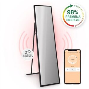 Klarstein La Palma 900 smart, infračervený ohrievač, 40 x 160 cm, 900 W, zrkadlový stojan vyobraziť