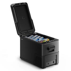 Klarstein Arctiq chladiaca box | S kompresorom | 27 litrov | 36 plechoviek | -20 - 20 °C | Čierna | 60 cm vyobraziť