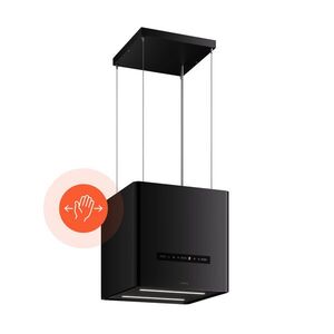 Klarstein Nexture voľne visiaca ostrovná digestorová kapucňa | A++ | 40 cm | 661 m³/h | čierna vyobraziť