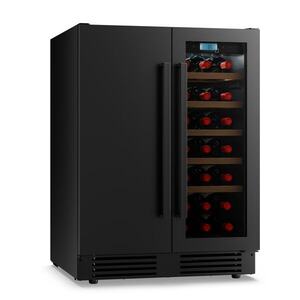 Klarstein Velaire podpultová 2-zónová chladnička na víno | 126L | 21 fliaš | UV ochrana | 60 cm vyobraziť