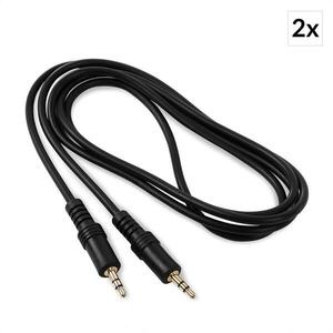 FrontStage 2x 3, 5mm jack kábel, stereo, 1, 5m vyobraziť