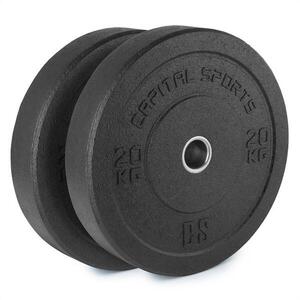 Capital Sports Renit, hi temp gumový kotúč, 50, 4 mm, hliníkové jadro, guma, 2 x 20 kg vyobraziť