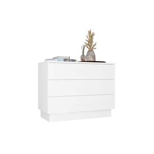Komoda Amber 85 cm biela vyobraziť