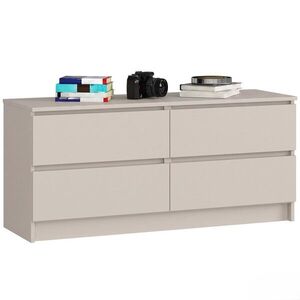 Komoda CLP 4SZ 120 cm kašmír vyobraziť