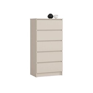 Komoda CLP K60 5SZ 60 cm kašmír vyobraziť
