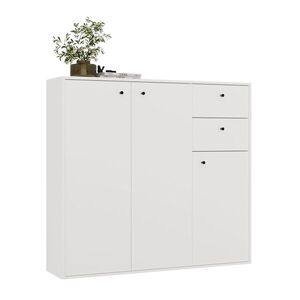Komoda Fran 120 cm biela vyobraziť
