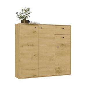 Komoda Fran 120 cm dub Artisan vyobraziť