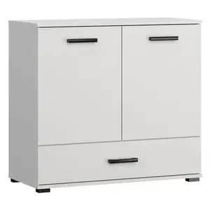 Komoda Fraz 90 cm bílá vyobraziť