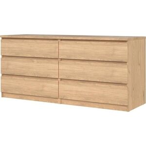 Komoda Simplicitous 232 154 cm hickory Jackson vyobraziť