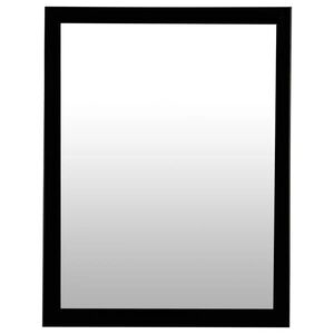 Kúpeľňové zrkadlo BASIC 34x44 cm čierne vyobraziť