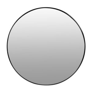 Okrúhle nástenné zrkadlo Luciene I. 60 cm čierne vyobraziť