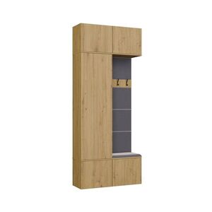 Predsieňová stena Haga 1Sz1W 100 cm dub Artisan vyobraziť