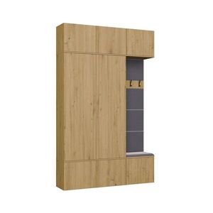 Predsieňová stena Haga 2Sz1W 150 cm dub Artisan vyobraziť