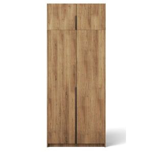 Šatní skříň s nástavcem Begma 100 cm dub Artisan vyobraziť