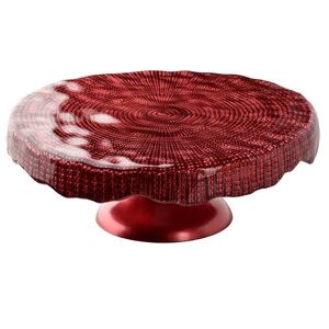 Sklenený podnos REDD 28x8, 5 cm červený vyobraziť