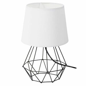 Stolová lampa DIAMENT 2v1- čierna/biela vyobraziť
