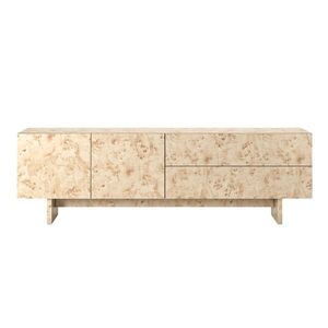 TV stolík Decoria 160 cm burl vyobraziť