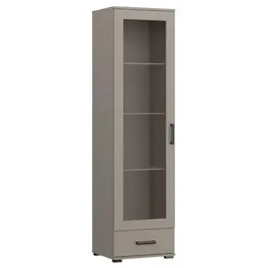 Vitrína Fraz 50 cm kašmír vyobraziť