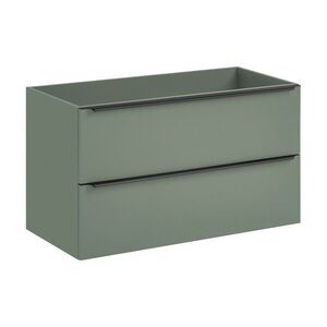 Závěsná skříňka pod umyvadlo Sombra Green 82-100-46-2S 100 cm reed green vyobraziť