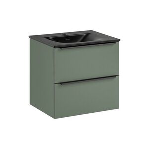 Závěsná skříňka Sombra Green Sky se zápustným umyvadlem 60 cm reed green vyobraziť