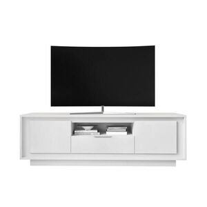 Carryhome SKRINKA POD TV, biela, 180/58/50 cm vyobraziť