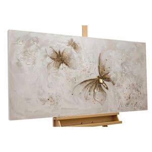 KUNSTLOFT RUČNE MAĽOVANÝ AKRYLOVÝ OBRAZ 120/60 cm, hnedý, zvierací motív vyobraziť